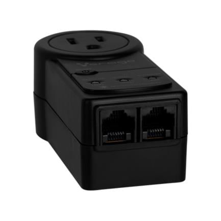 Protector de Voltaje Vorago AVR-300 RJ45/RJ11 Portátil 900 Joules para Electrodomésticos