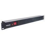 Barra PDUIntellinet Gab/Rack 19" 1U Contra Sobrecarga On/Off 8 Contactos