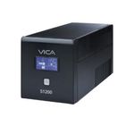 UPS Vica S1200 Regulador Integrado 1200VA/600W 6 Contactos Pantalla LCD