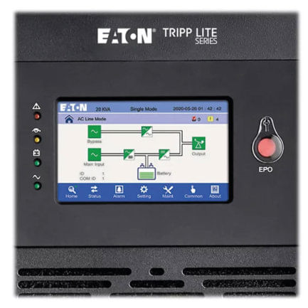 Ups Tripp Lite Trifásico Doble Conversión de 208V/220V/120V/127V 15kVA/kW FP de Uno 2 Series de Baterías Internas