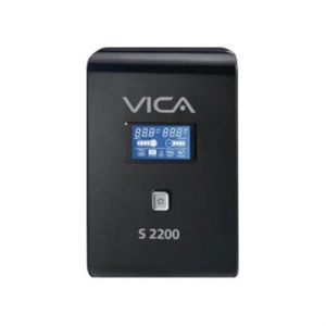 Ups Vica S2200 Regulador Integrado 2200Va/1200W 8 Contactos Pantalla Lcd Vbereuab015