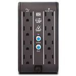 76257 - Regulador de voltaje CDP R2CU-AVR1008 1000VA/500W indicadores LED de funcionamiento 8  NEMA 5-15R y 4 puertos USB