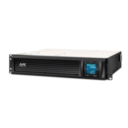75910 - UPS APC 1000VA/600W Pantalla LCD RM 2U 120V 6 Salidas NEMA 5-15R Color Negro