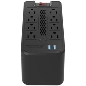 Regulador Automático De Voltaje Forza Fvr-1221 1200Va/600W 8 Salidas 2 Puertos Usb 120V Frcreuab009