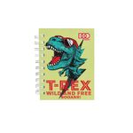 LIBRETA ESPIRAL POCKET 160H RAYAS T-REX DOO SMARTY