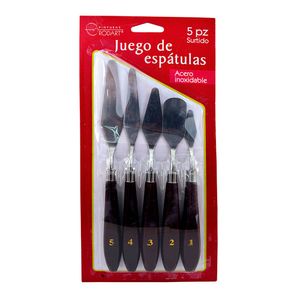 Juego De 5 Espatulas Metalicas 13934