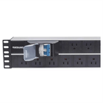 Barra PDU Intellinet Multicontactos 15 Montaje 2U Rack 19" Enchufes Tipo EU (NEMA 5)
