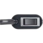 Barra Multicontactos Steren 17m 15A 6 Contactos Americanas/Europeas 70J Color Negro