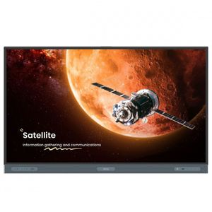 Pantalla Benq Rp8604 Interactiva Ir Anti-Germenes 86" 4K Uhd 3840X2160 50 Puntos Touch Android 13 6 Sensores Bnepatab077