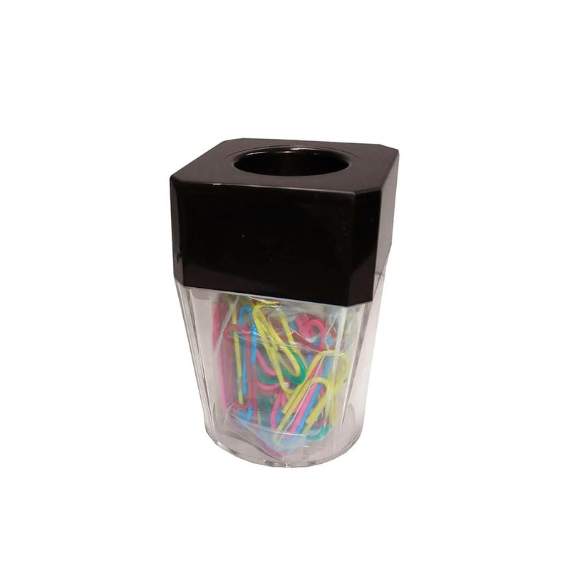 PORTACLIPS MAGNETICO TRANSPARENTE