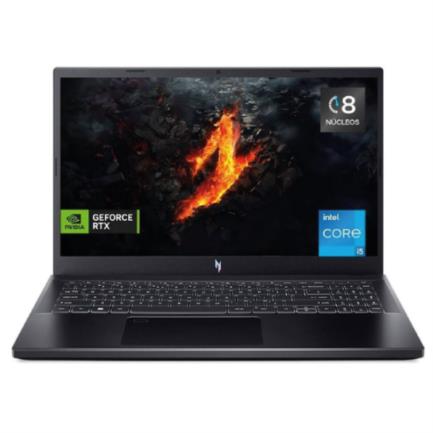 Laptop Acer(D90) Gaming Nitro V 15 Core I5 13420H NVidia Geforce RTX 4050 6Gb Pantalla 156" FHD IPS 144HZ Ram 8Gb