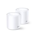 TP-LINK Deco X20 (2-pack) router inalámbrico Gigabit Ethernet Doble banda (2,4 GHz / 5 GHz) Blanco