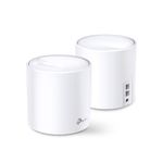 TP-LINK Deco X20 (2-pack) router inalámbrico Gigabit Ethernet Doble banda (2,4 GHz / 5 GHz) Blanco