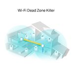 TP-LINK Deco X20 (2-pack) router inalámbrico Gigabit Ethernet Doble banda (2,4 GHz / 5 GHz) Blanco