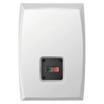 Juego de Bafles Steren de 2 Vías 600W PMPO Tipo Satelital Uso Interno/Externo/Intemperie Color Blanco