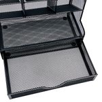 ORGANIZADOR DE MALLA METALICA MULTI SECCIONES CON CAJON