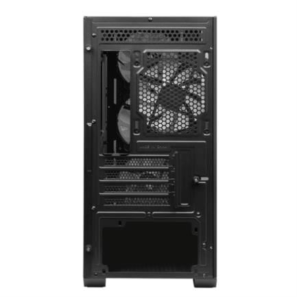Gabinete Gamer MSI MAG FORGE M100A Mid Tower mATX ITX 4xFan RGB Panel Acrilico Color Negro