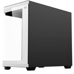 68855 - Gabinete Gamer Balam Rush Media Torre Tank Master 9600TB Max MB ATX Ultra Wides/USB-C/USB 3/Audio Fan ARGB Blanco- Negro