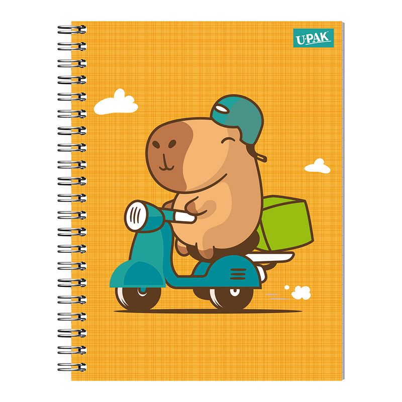 76633 - CUADERNO PROFESIONAL 100H C-7 CAPIBARAS