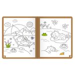 LIBRO COLOREAR MAGICO CAPIBARA