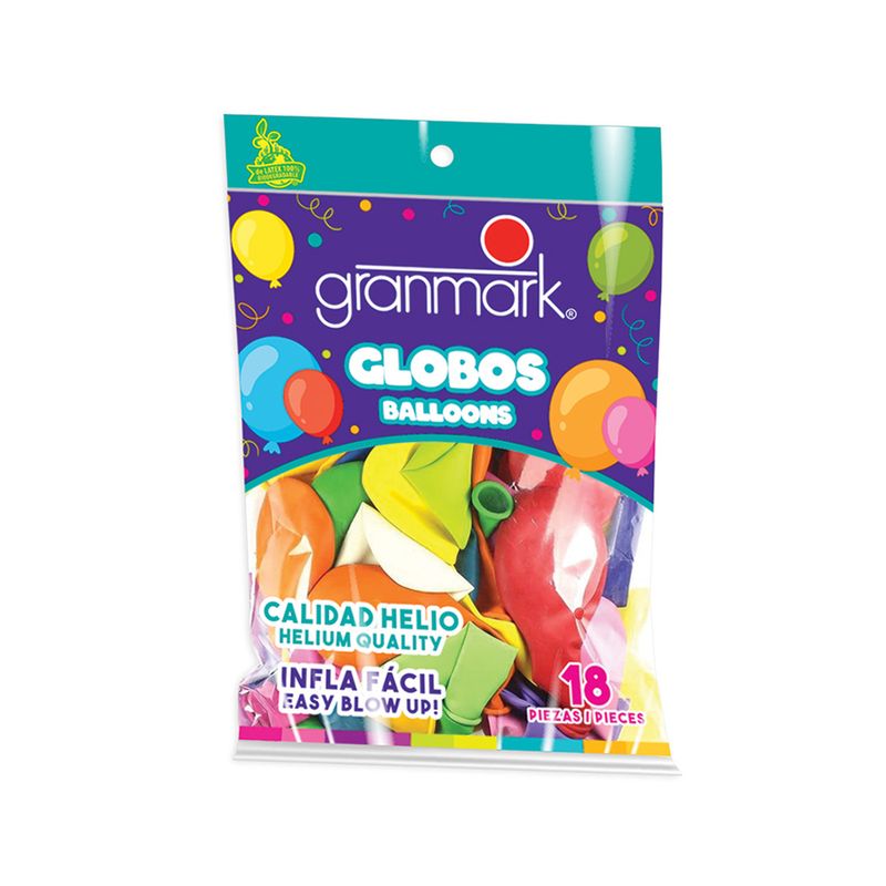 GLOBOS No12 COLORES SURTIDOS
