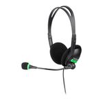 DIADEMA CON MICROFONO TECHZONE CABLE 15M 35MM WIN MAC ANDROID