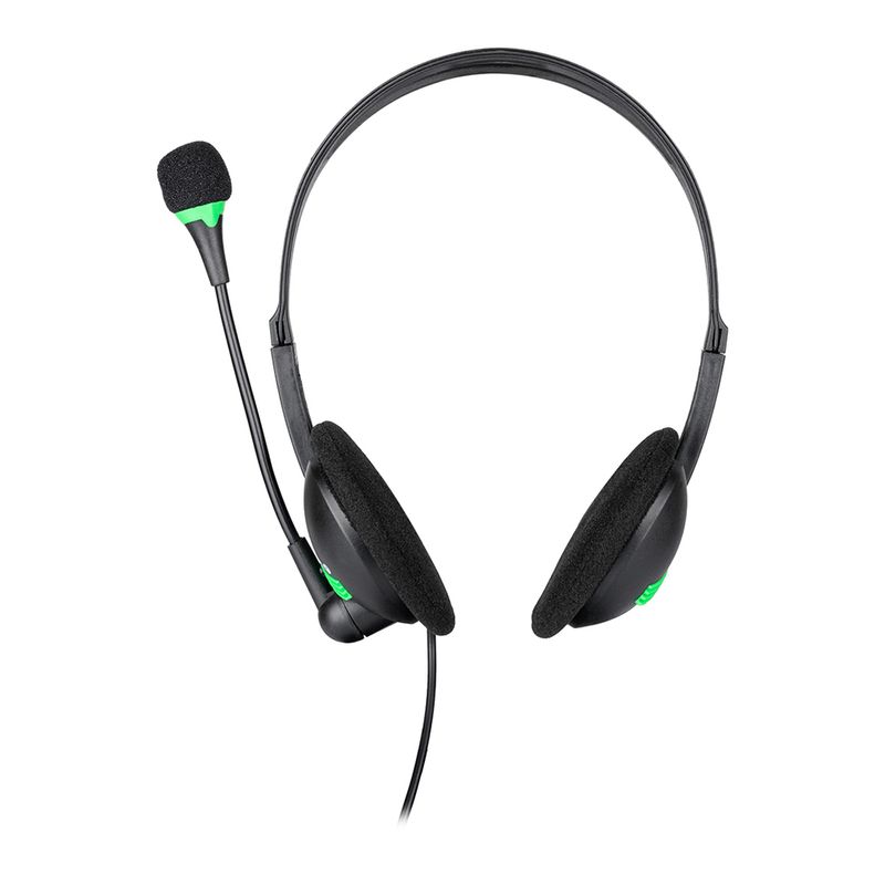 DIADEMA CON MICROFONO TECHZONE CABLE 15M 35MM WIN MAC ANDROID