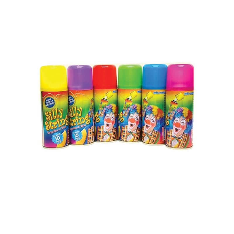76712 - SERPENTINA EN AEROSOL SILLY STRING