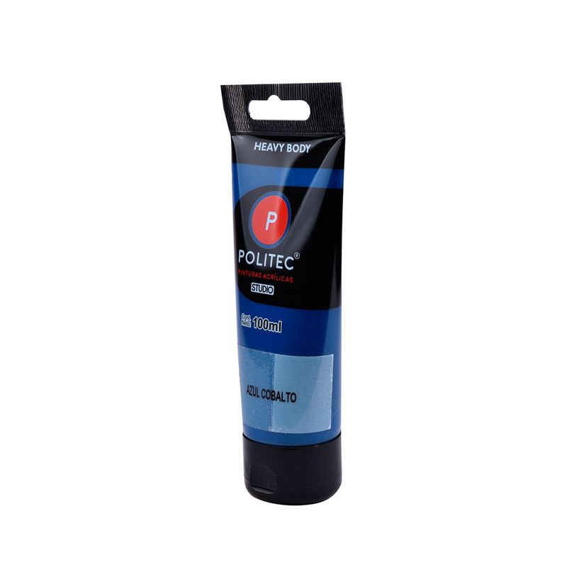 PINTURA ACRILICA POLITEC 100ML AZUL COBALTO TUBO