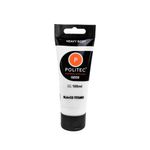 PINTURA ACRILICA POLITEC 100ML BLANCO TITANIO TUBO