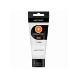 PINTURA ACRILICA POLITEC 100ML BLANCO TITANIO TUBO