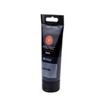 PINTURA ACRILICA POLITEC 100ML NEGRO INTENSO TUBO