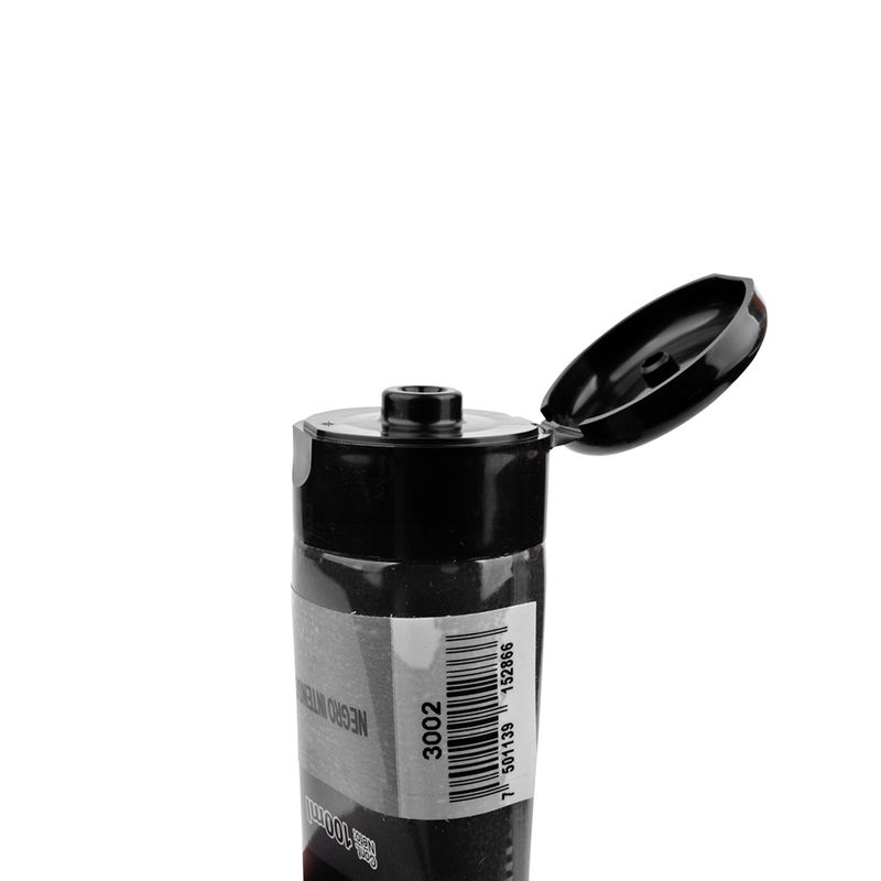 PINTURA ACRILICA POLITEC 100ML NEGRO INTENSO TUBO