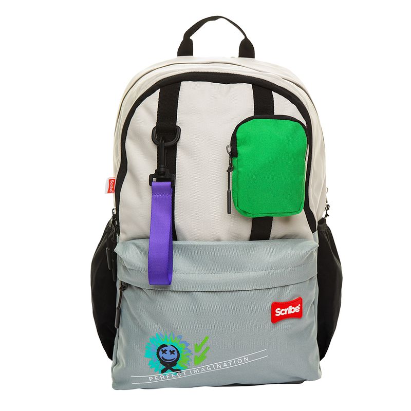 MOCHILA SCRIBE FLOR