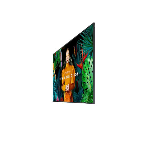 Pantalla Samsung 75" Smart Signage Monitor Edge Led BLU UHD 3840x2160 Operation hours 24/7 500nit Contrast Ratio