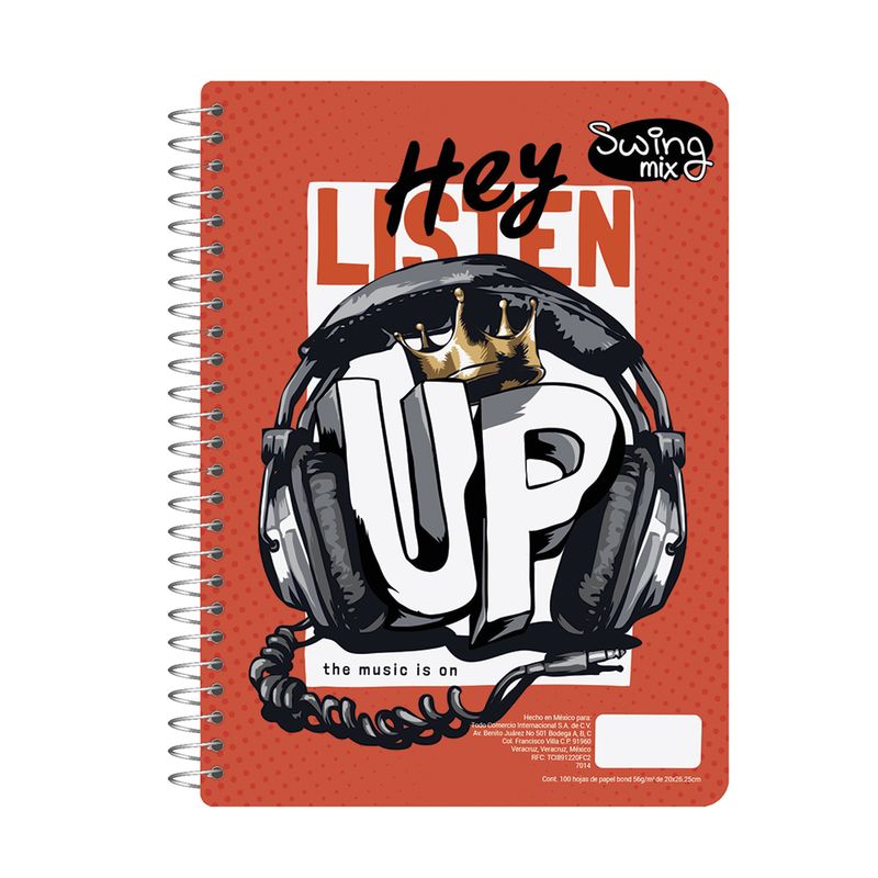 76910 - CUADERNO PROFESIONAL 100H C-7 SWING MIX (M)