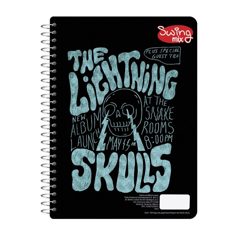 76900 - CUADERNO PROFESIONAL 100H C-5 SWING MIX (M)