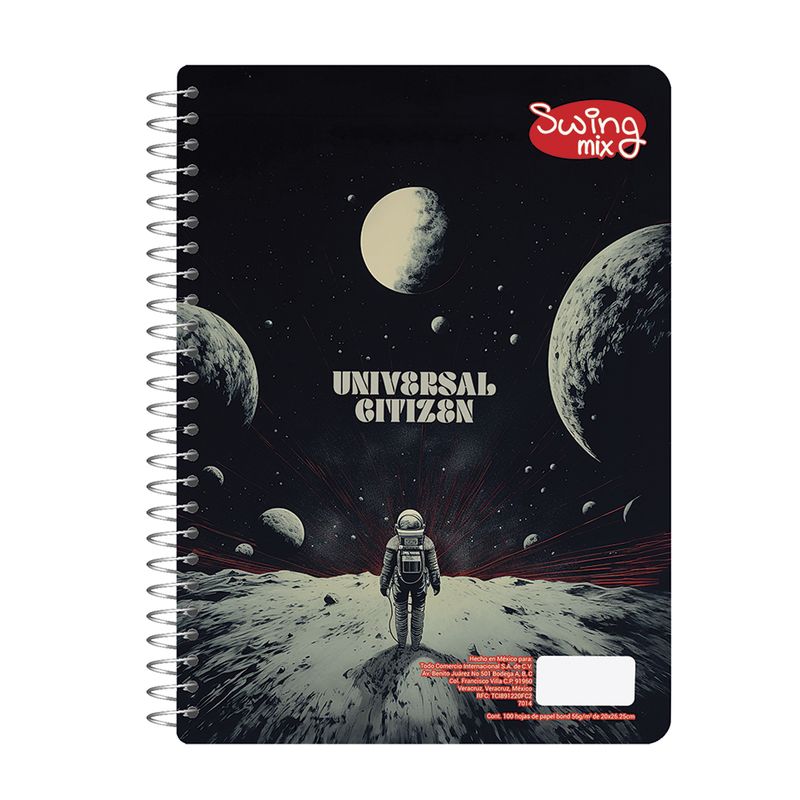 76906 - CUADERNO PROFESIONAL 100H C-5 SWING MIX (M)