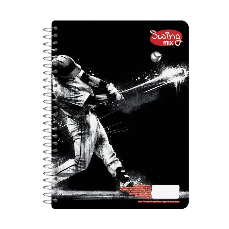 76917 - CUADERNO PROFESIONAL 100H C-7 SWING MIX (M)