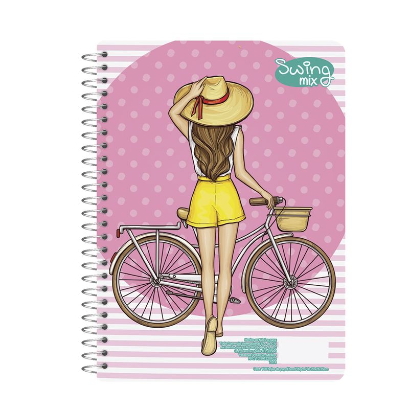 76950 - CUADERNO PROFESIONAL 100H C-7 SWING MIX (F)