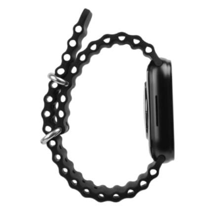 Smart Watch Perfect Choice Citrine con Pantalla Amoled 196" Modo Deporte/Monitor Cardiaco/Llamadas Color Negro