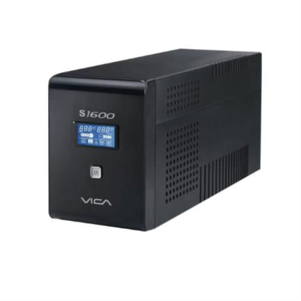 UPS Vica S1600 Regulador Integrado 1600VA/900W 10 Contactos Pantalla LCD