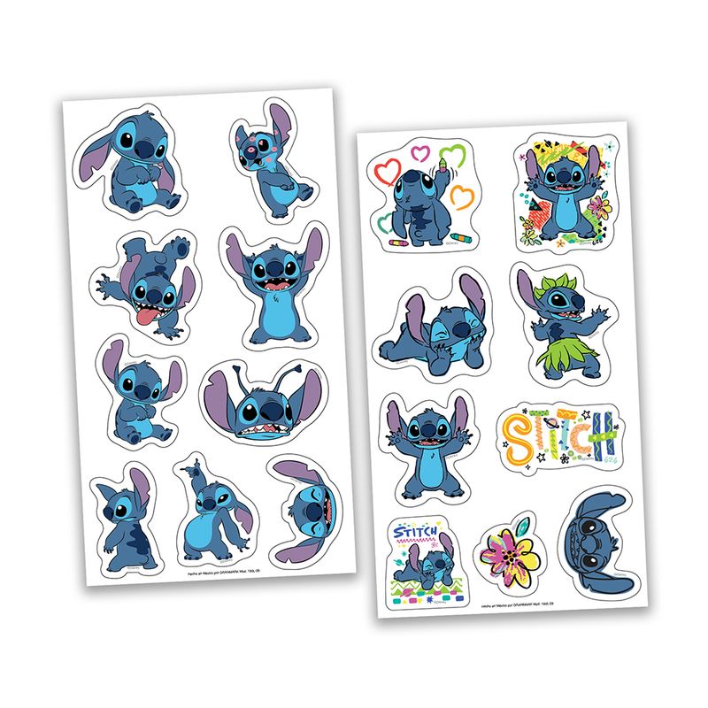 BLOCK DE STICKERS STITCH