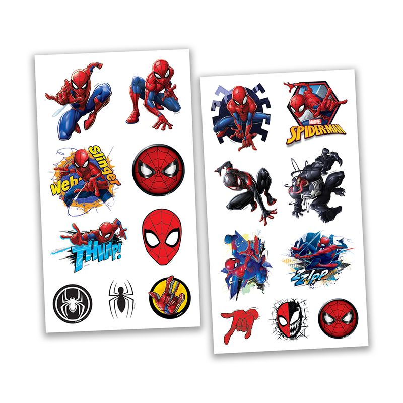 BLOCK DE STICKERS SPIDERMAN