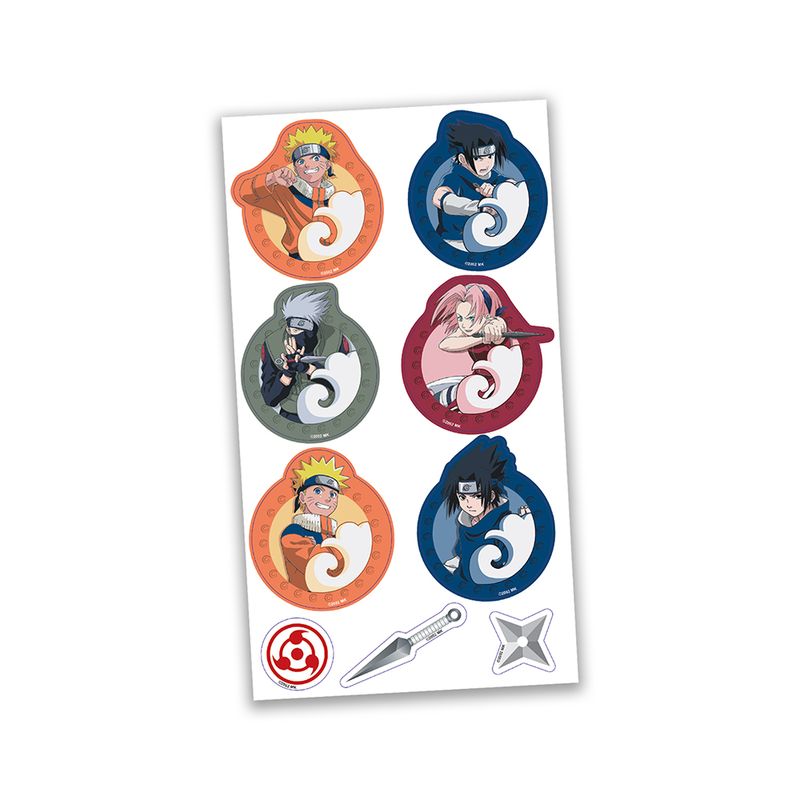 BLOCK DE STICKERS NARUTO