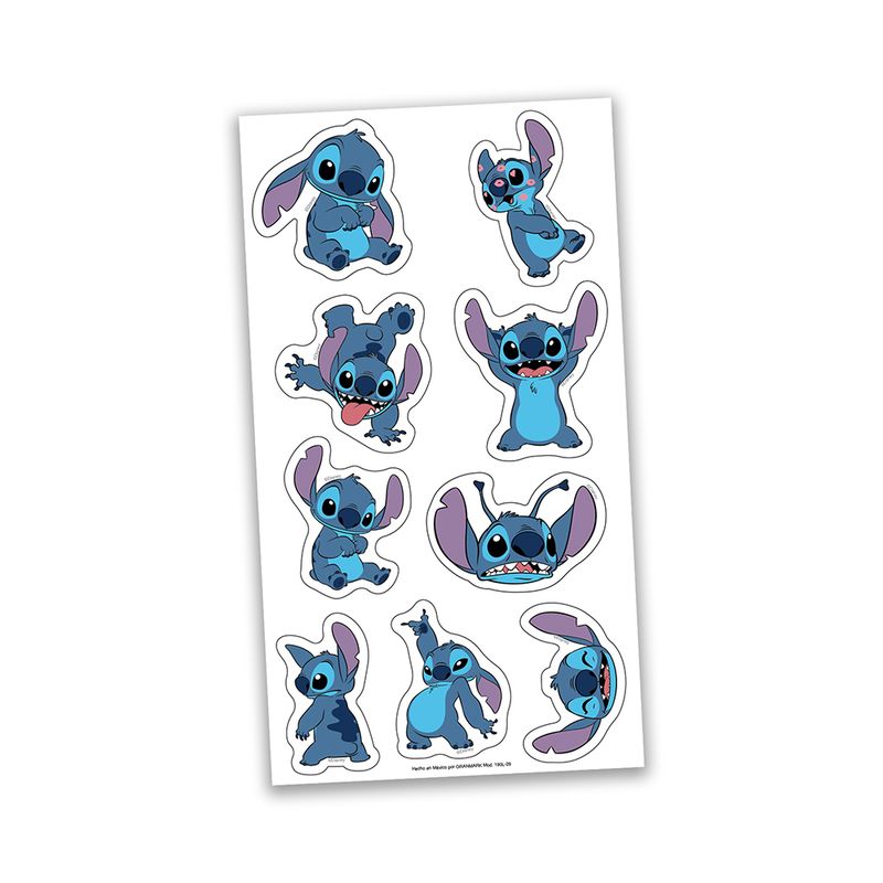 BLOCK DE STICKERS STITCH