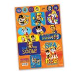 STICKERS PAW PATROL C/2 PLANILLAS