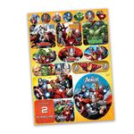 STICKERS AVENGERS C/2 PLANILLAS