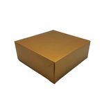 76987 - CAJA DE REGALO CHICA DORADA