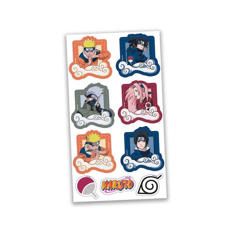 BLOCK DE STICKERS NARUTO